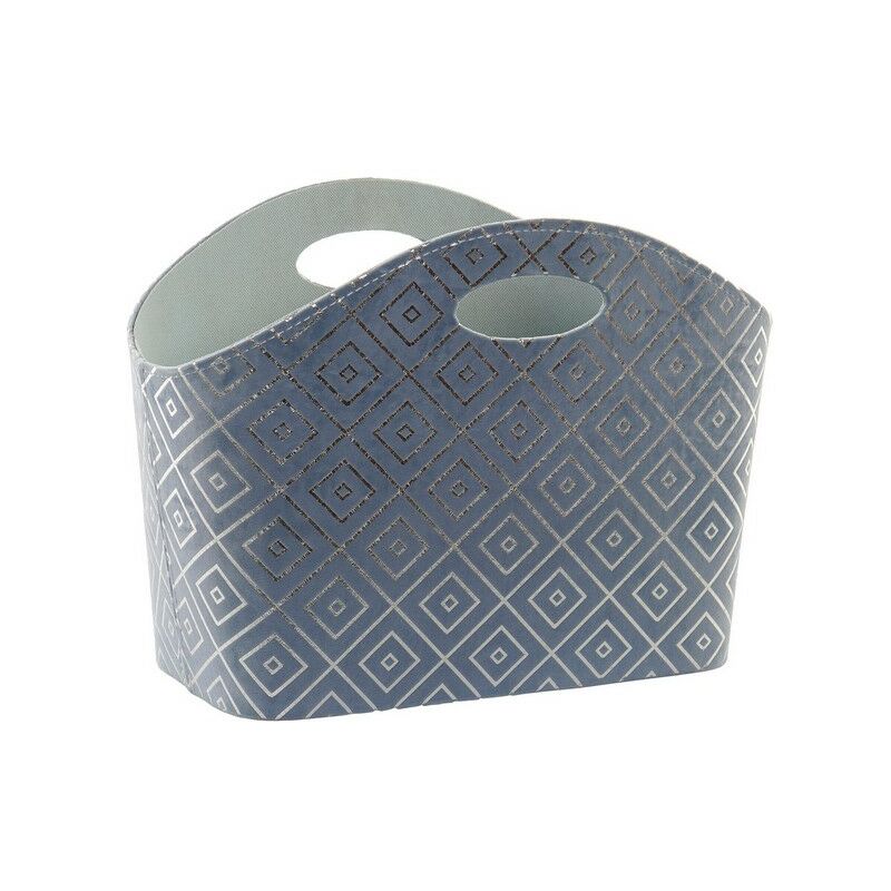 

Revistero DKD Home Decor Poliéster Plateado (40 x 30 x 30 cm)