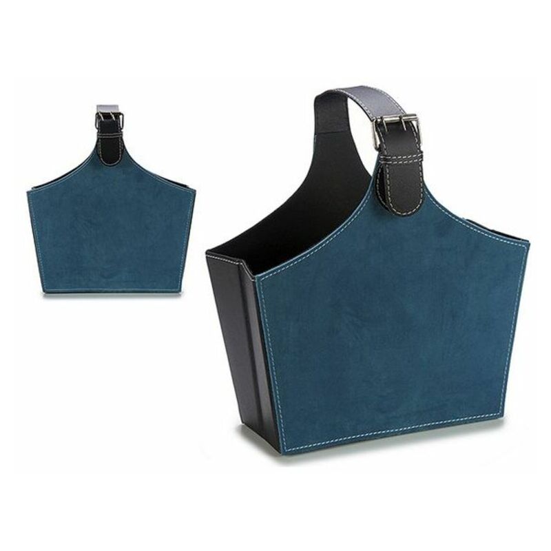 

Revistero Terciopelo Azul (15 x 36 x 34 cm)