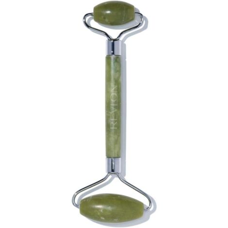 Revlon Jade Stone Rouleau de massage double face pour refroidir et dégonfler, jade