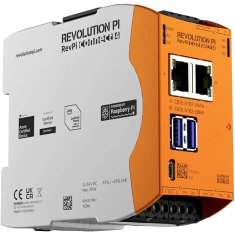 Revolution Pi by Kunbus RevolutionPi Connect 4 PR100376 API - Module d'extension C062592