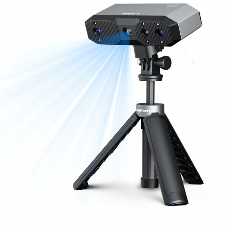 Image of Revopoint - mini 2 Portatile 3D Scanner per Stampa 3D, Precisione 0,02 mm, Scansione Veloce 16fps, Luce Blu Industriale, Scanner per Modelli 3D a