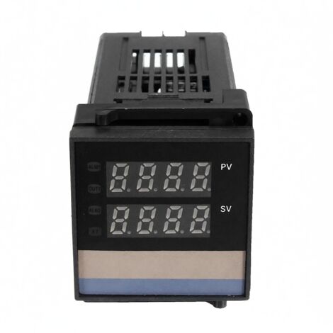 REX-C100 PID-Temperaturregler mit digitaler LCD-Anzeige + Thermoelement Typ K + Halbleiterrelais (SSR) max. 40 A