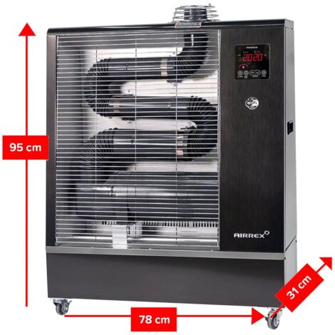 REX NORDIC CALEFACTOR INFRAROJO 13KW AIRREX AH-200I SIN HUMOS NI INSTALACIONES