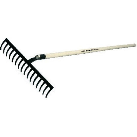 Rex SHW Bau-/Gartenrechen 12 Zinken, m. Stiel 150cm