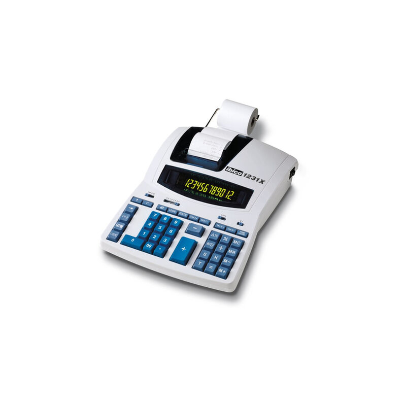 

Ibico Calcul - Rexel Calculadora impresora profesional Ibico 1231X