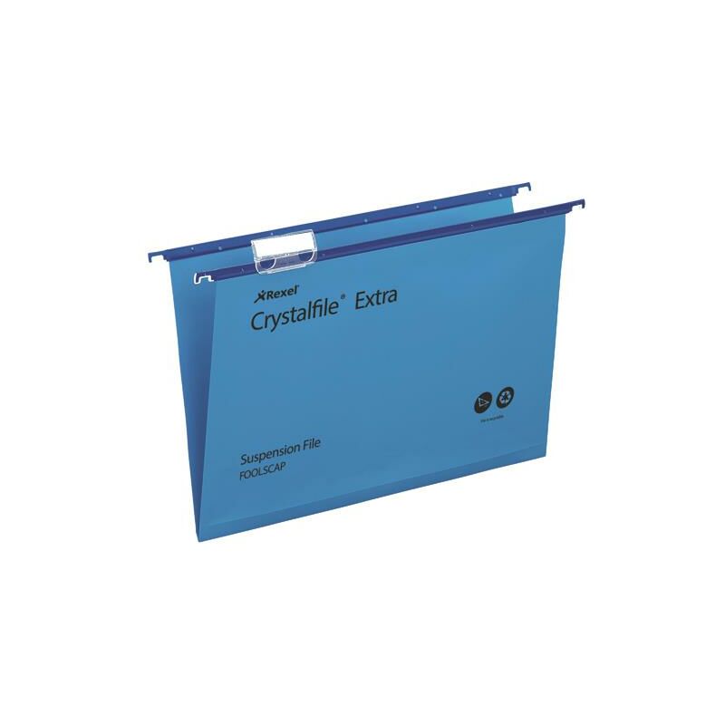 Crystalfile Ex Suspsn File Blu P25 - TW70630 - Rexel