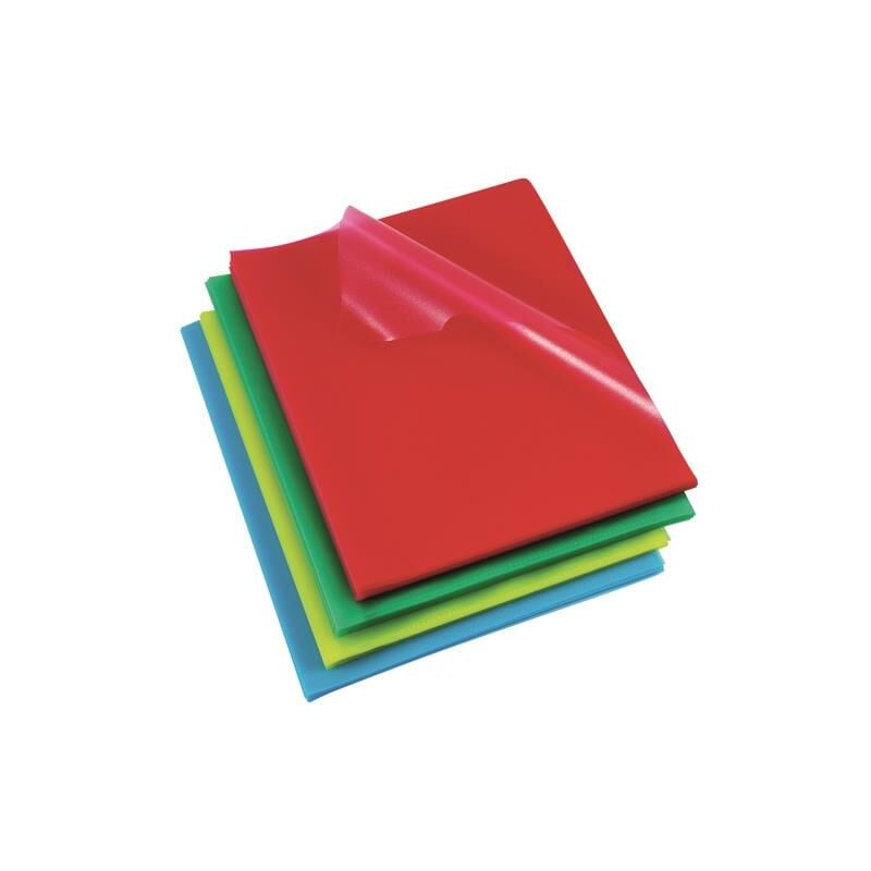 Rexel - Cut Flush Folders A4 Asstd P100 - RX12216A