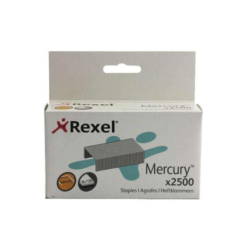 2100928 Mercury Staples H/Duty (Pk-2500) - Rexel