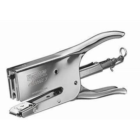 Rexel Perforadora Precision 425 4 agujeros plateada/negra