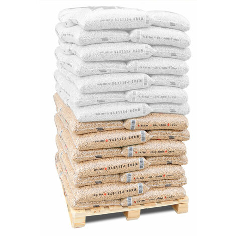 REZULT Premium Holzpellets, ENplusA1 525kg Palette / Nadelholzpellets / Pellets in Premium-Qualität