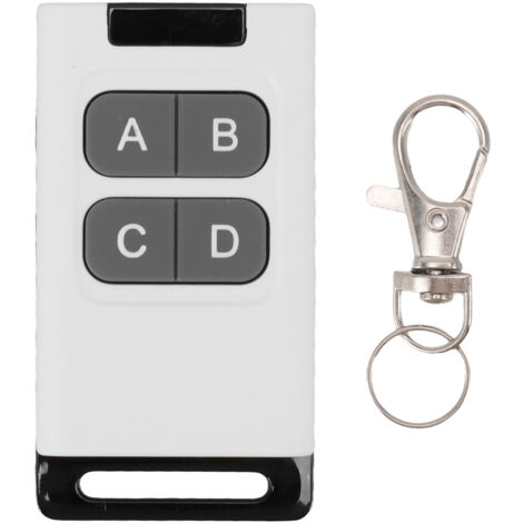 RF Remote Control Switch 433MHZ Prevent Interference Universal Wireless Remote for Light Home Appliance DIY 4 Key