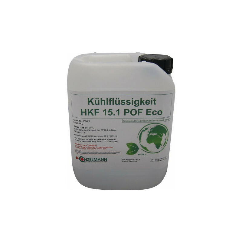 Réfrigérant hkf 15.1 pof eco 10 kg bidon Protection antIgel jusquà -15 degr.