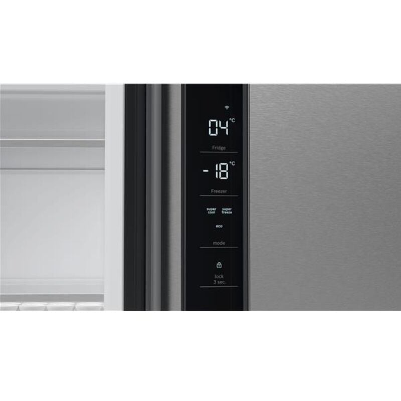 Serie 4 KFN96APEA frigo américain Pose libre 605 l e Acier inoxydable - Bosch
