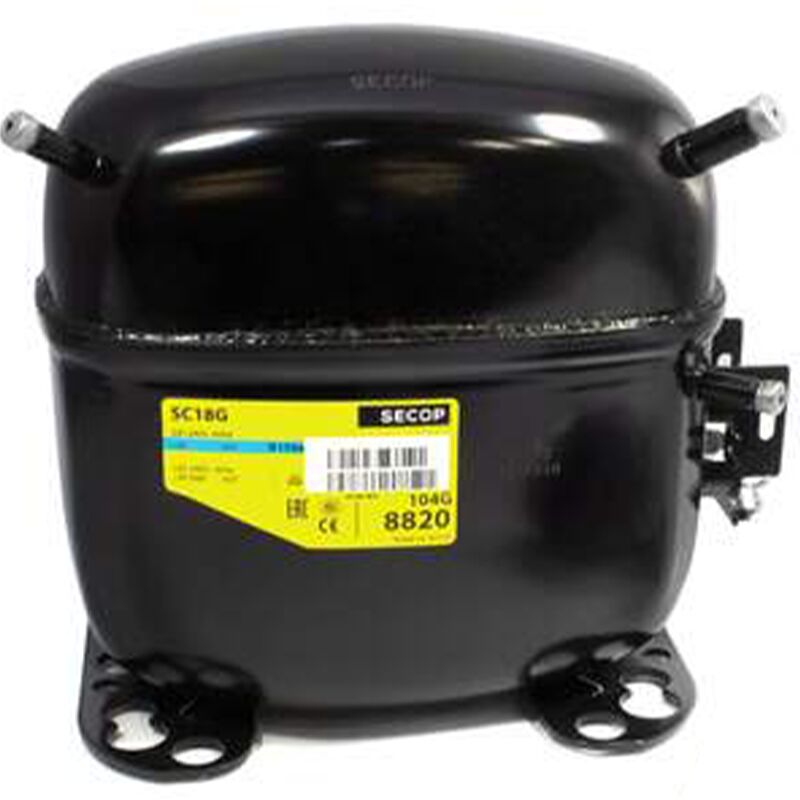 Reporshop - Danfoss Compressor secop SC18G R134A 220V 3 / 4CV température de haute 17,7CM3