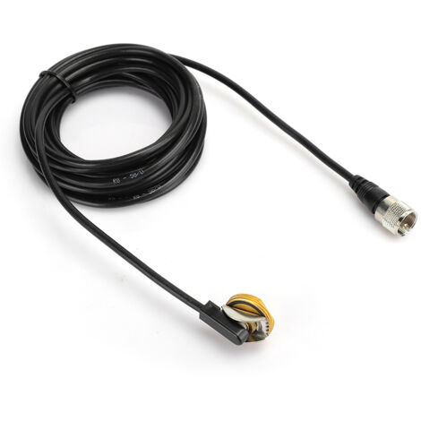 RG-58/U 5 m ausziehbares, verlustarmes Kupferkoaxialkabel, PL259-auf-NMO-Stecker für Mobilfunkantenne