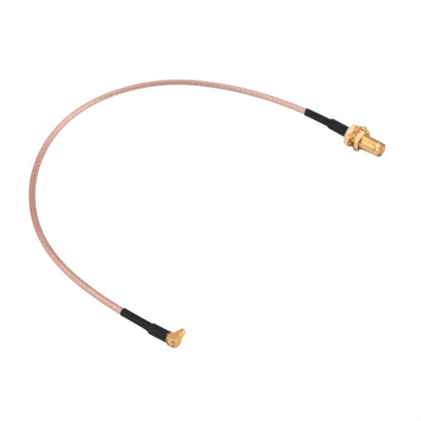 RG316 Koaxial-Verlängerungskabel, 25 cm, rechtwinklig, SMA-Buchse auf MMCX-Stecker