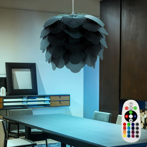 RGB LED 7 watt lampada a sospensione illuminazione cambia colori lampada a sospensione dimmerabile colorata