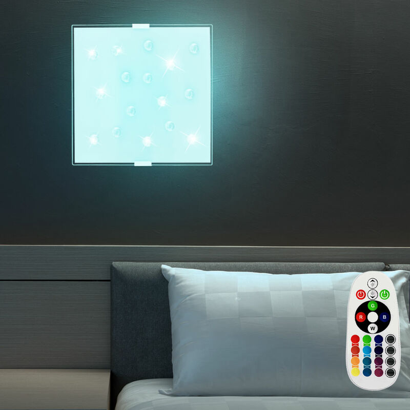 

Lámpara teledirigida cambiante del color de la habitación de invitados de la iluminación de la pared del techo de 7 vatios LED RGB
