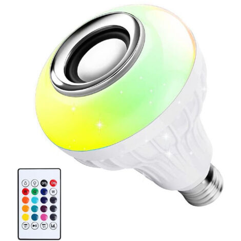 RGB-LED-Lampe mit Bluetooth und Fernbedienung für Partystimmung, Zuhause, Schlafzimmer, Bar