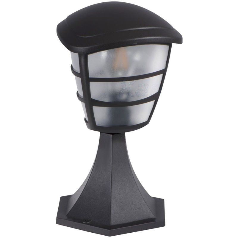 Smart Home RGB LED Steh Leuchte Alexa Sprach App ALU Außen Sockel Lampe DIMMBAR steuerbar per Handy