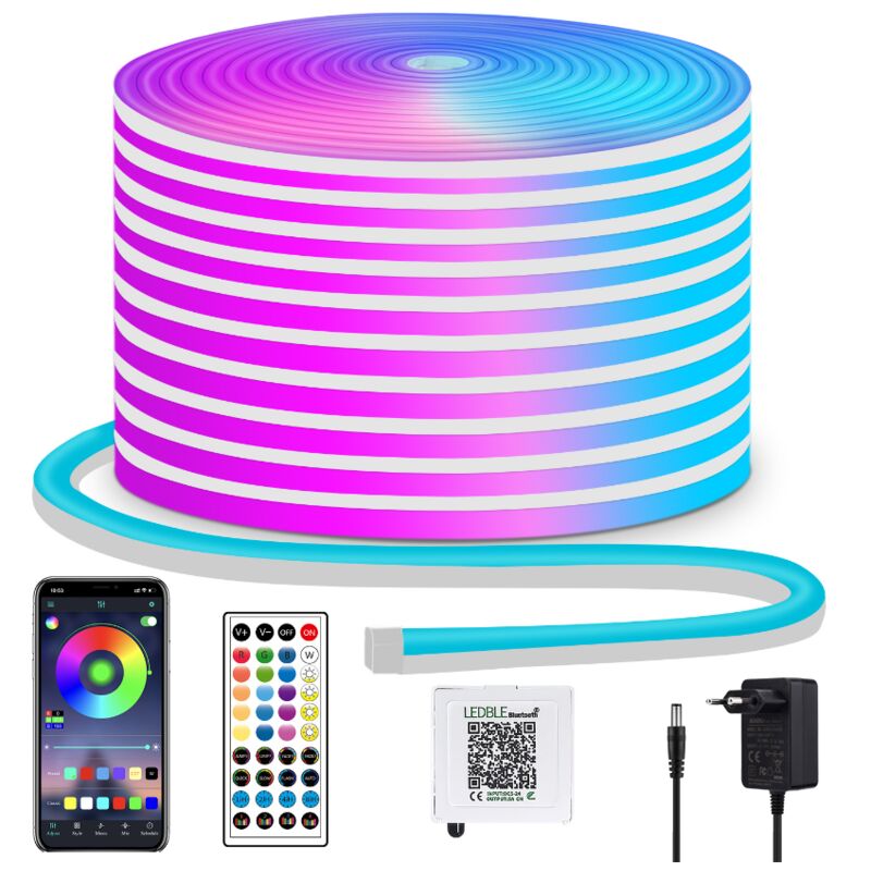 Image of RGB Neon LED Strip Lights, 20m&hellip;