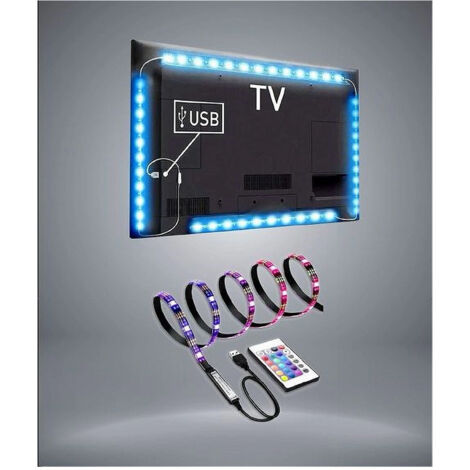 Rgb Smd 5050 3mt Usb Dc5v 5050rgb-5v