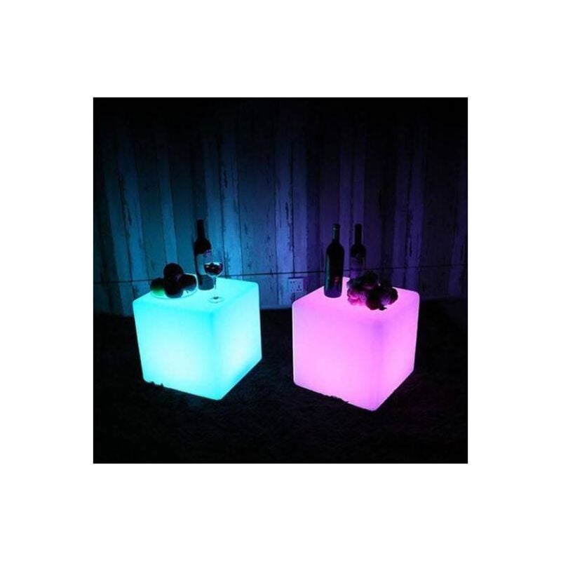 Image of Luce a led cubo rgbw 1,2W, 35X35cm, IP65, ricaricabile