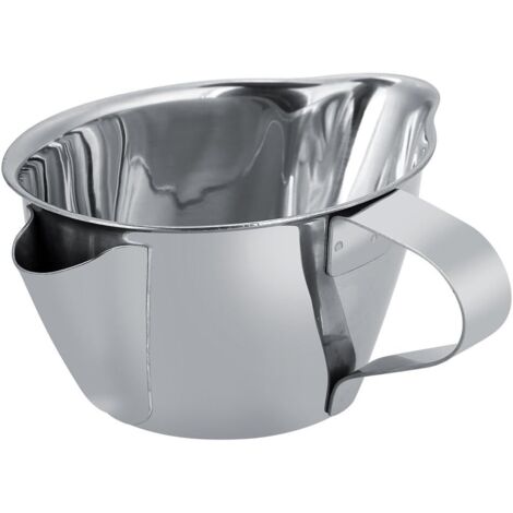 RGE Graisse en Acier Inoxydable Bol Soupe Filtre à l'huile, Séparateur D'huile Hepler de Cuisine pour Filtre à Graisse Multi-application 300ml pour le Filtrage Liquide
