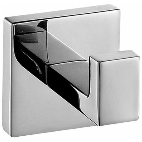 RGE Home Patère à Crochet pour Peignoir Salle de bain WC Manteau Serviette Chapeau en Acier Inoxydable ，Chrome fini chrome