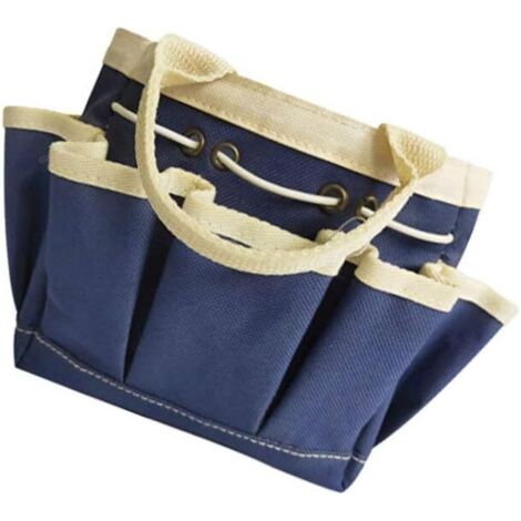 RGE Panier à outils de jardinage Tissu Oxford de jardinage robuste Sac de rangement pour outils à main d'extérieur de grande capacité