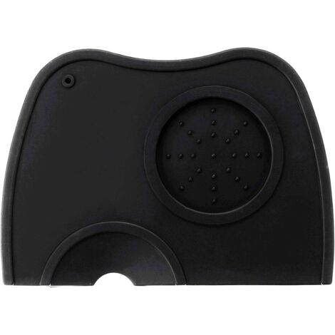 RGE Silicone Coffee Pad Press Pad Holder 125175mm Coffee Tampering Coffee Supplies Black