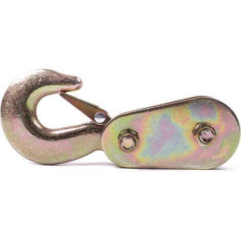 RGE Traction forgée 2T crochet de poulie profilé en aluminium traitement de crochet de poulie accessoires de levage suspendus