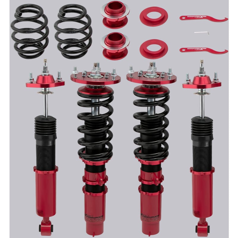 Maxpeedingrods - Réglable Amortisseurs Coilovers pour bmw E46 3 coupe Touring combines filetes