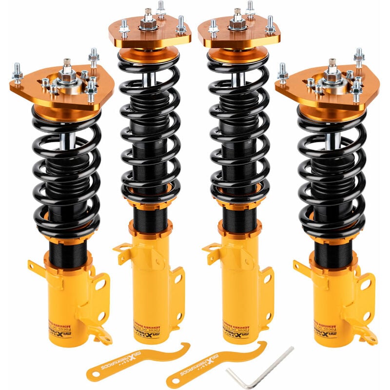 Maxpeedingrods - Réglable Coilover Suspension Kit For Toyota Corolla 88-99 E11 E10 1.5 1.6