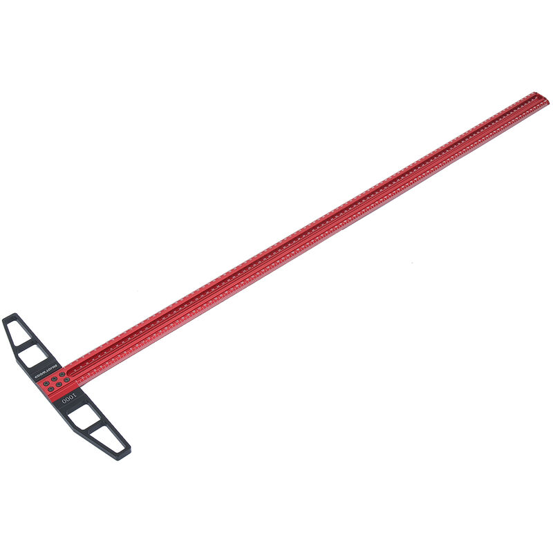 Règle de Marquage en t Règle de précision alliage d'aluminium L.1000mm