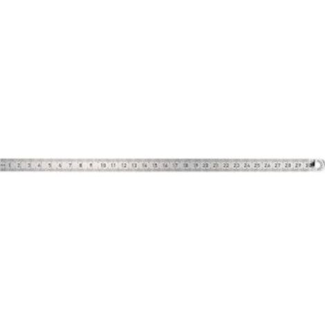 Rgle flexible en acier 100 x 13 mm acier inoxydable
