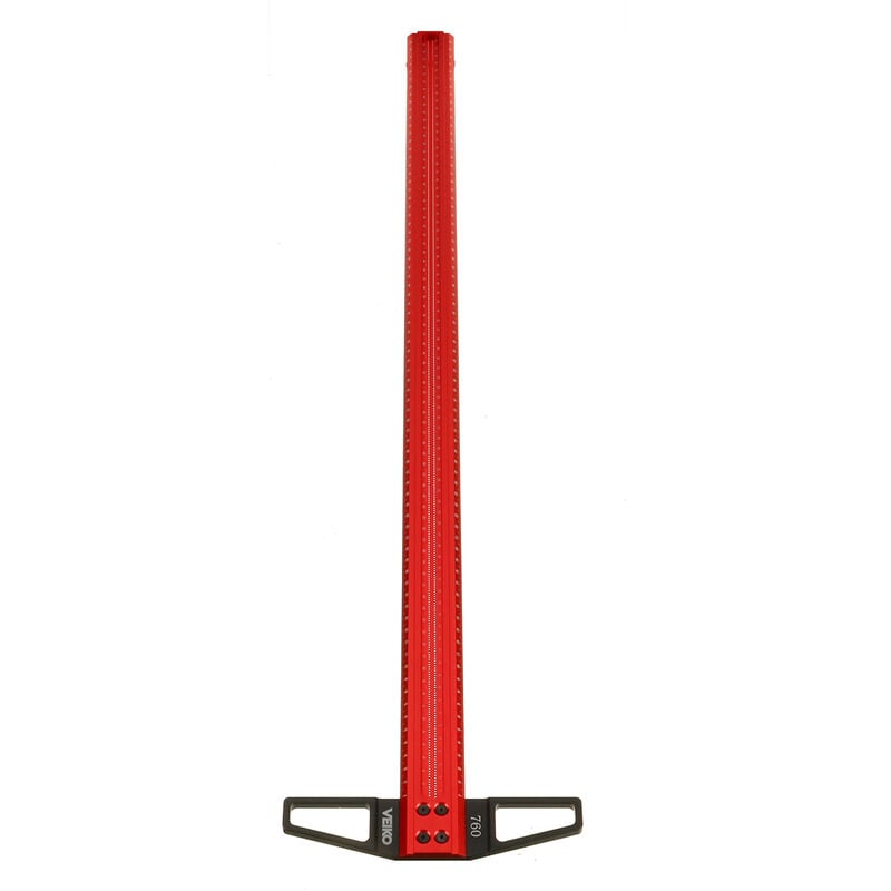 Insma - Règle T-Type Marking Ruler Multifonction Woodworking Tool Ruler 760mm