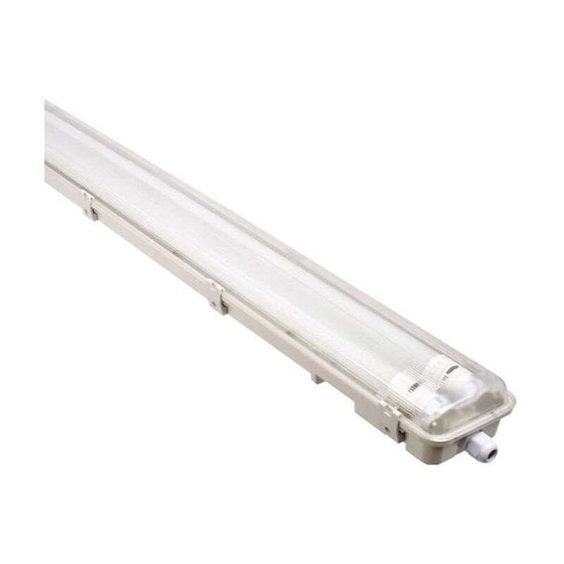 Woltz - Réglette led Etanche 160 cm 2x24W 6500K IP65