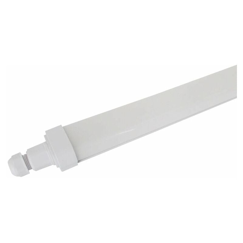 Réglette LED étanche 120cm 36W IP65 Interconnectable - Unité / Blanc Froid - SILUMEN