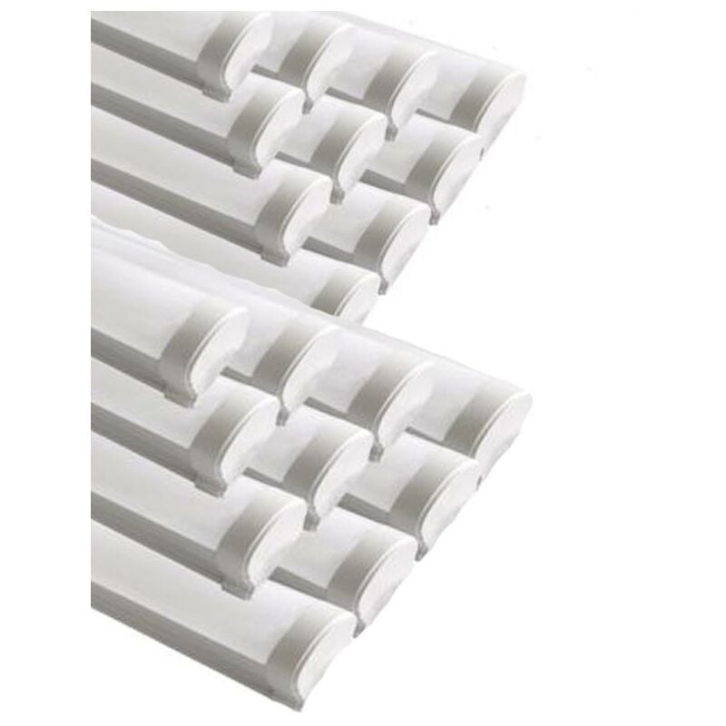 Silamp - Réglette led étanche 120cm 36W IP65 (Pack de 20) - Blanc Neutre 4000K - 5500K