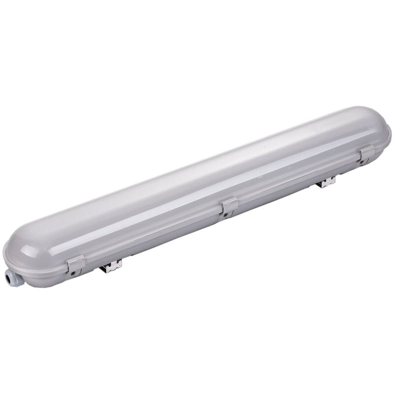 Silumen - Reglette led etanche IP65 150CM 55W 120° - Unité / Blanc Froid
