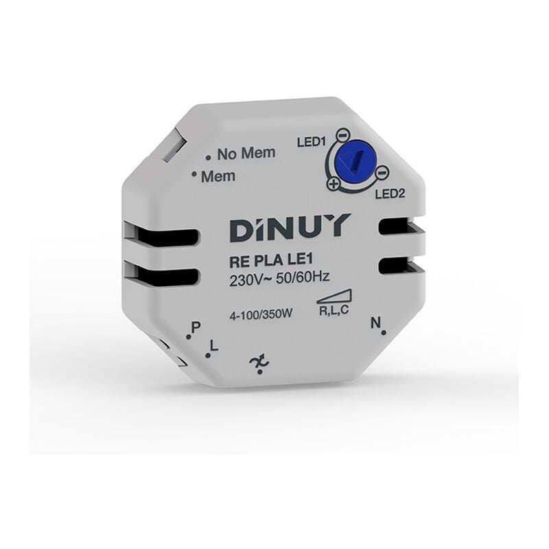 Dinuy - Variateur pour ampoules led à 3 fils RE.PLA.LE1
