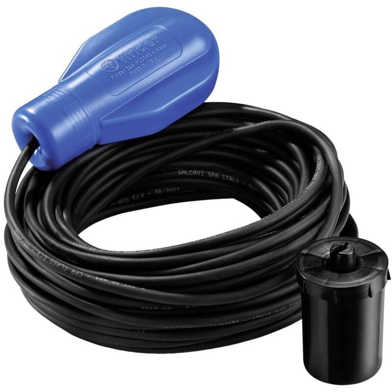 72.A1.1.000.0501 72.A1.1.000.0501 Interrupteur à flotteur pour remplissage, pour vidange 5 m - Finder