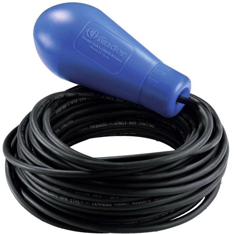 72.B1.1.000.1001 72.B1.1.000.1001 Interrupteur à flotteur pour remplissage, pour vidange 10 m - Finder