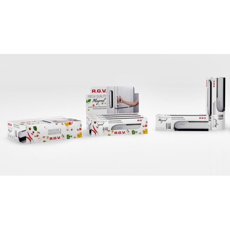 R.g.v. - rgv Fresh Quality Magnet macchina per sottovuoto -600 mbar Nero, Grigio