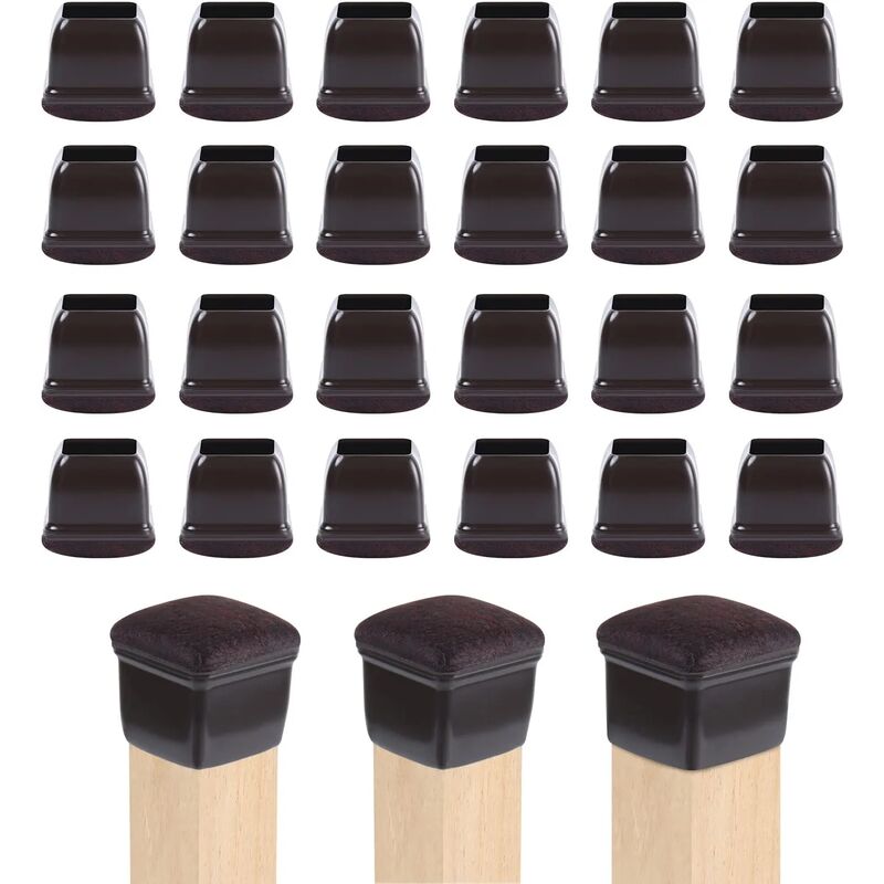 24 pezzi in silicone per gambe per sedie, 19-25