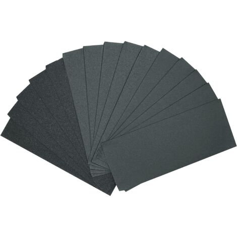 RHAFAYRE Lot de 30 Papier de Verre Humide et Sèche, 23 x 9.3cm Papier Abrasif, Papier de Verre à Grain Fin 2500 Grain pour Polir Métal, Bois, Les Voitures, Meubles en Bois