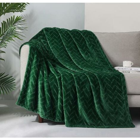  Manta verde lima verde pálido para cama, tamaño bebé, con  hojas, acogedora manta de cama suave, para sofá y sofá, adecuada para todas  las estaciones, 30 x 40 pulgadas : Hogar