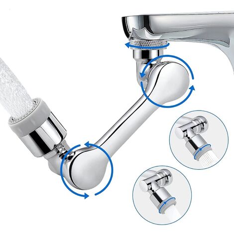 360 ruota rubinetto della cucina tubo di prolunga risparmio idrico lavello rubinetto  rubinetto Extender filtro dell'acqua flessibile diffusore rubinetti  gorgogliatore - AliExpress