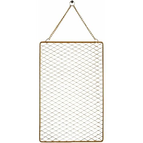 1 rejilla de pared decorativa con cesta, panel de rejilla de pared de  alambre, pantalla para colgar fotos y organizador de almacenamiento de  pared 11